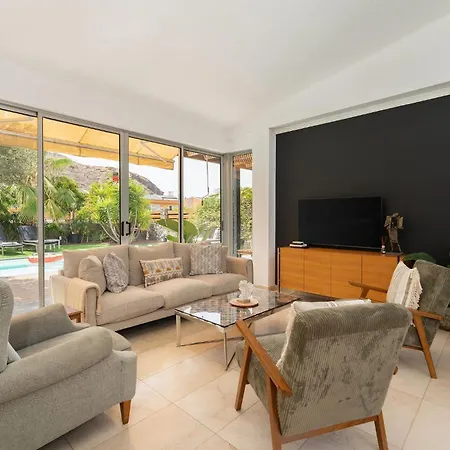 Elle Ocean Gran Canaria Heated Pool Wifi 阿马多雷斯