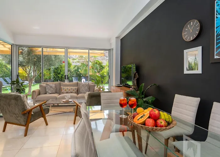 Vila Elle Ocean Gran Canaria Heated Pool Wifi Amadores